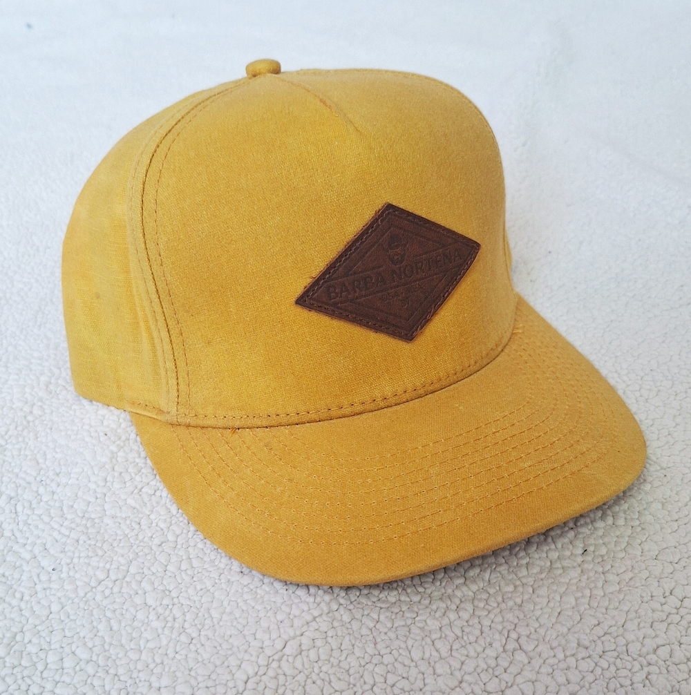 Barba Norteña Mustard Yellow Men's Casual Cap